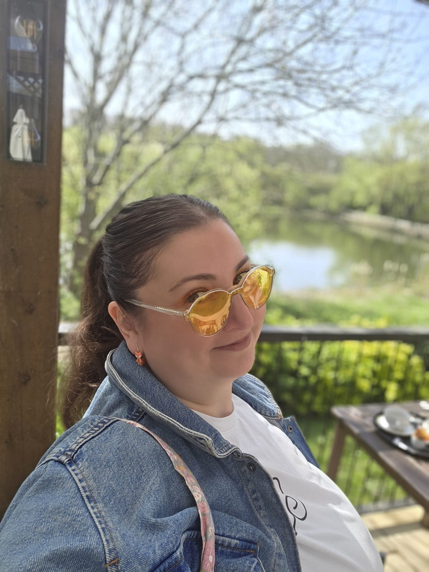 Endakrea founder outdoors by a lake